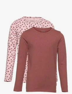 Barn Minymo Flerpack|Basic 35 -T-shirt LS (2-pack) - Långärmade t-shirts