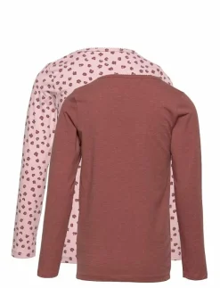 Barn Minymo Flerpack|Basic 35 -T-shirt LS (2-pack) - Långärmade t-shirts