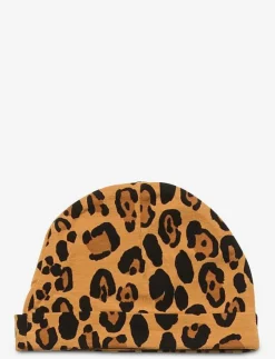 Mini Rodini Basic leopard baby beanie - Babymössor|Barn Mössor|Vinteraccessoarer