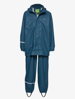 Barn CeLaVi Regnkläder|Basic rainwear set -solid PU - Regnställ