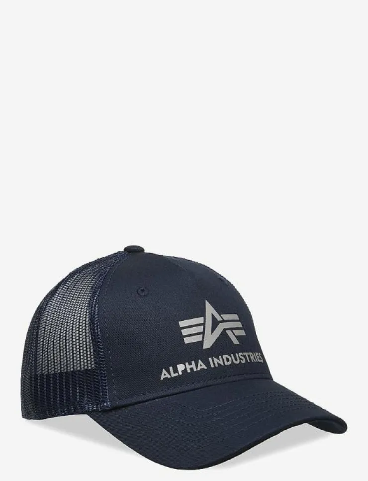 Kvinnor Alpha Industries Mössor & Hattar|Basic Trucker Cap - Kepsar