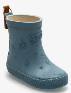 Barn CeLaVi Regnkläder|Gummistövlar|Basic Wellies w. AOP - Gummistövlar