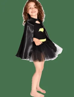 Den goda fen BAT TUTU DRESS w CAPE - Maskeradkläder|Barn Maskeradkläder & Tillbehör