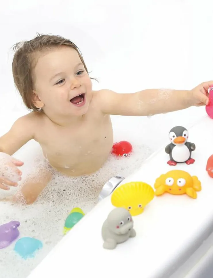 Ludi Bath animals - 12 pcs - Badleksaker|Barn Bad- & Vattenleksaker