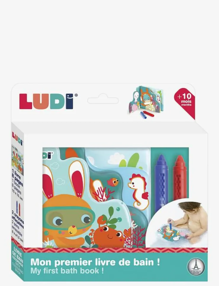 Ludi Bath Coloring Book - Badleksaker|Barn Bad- & Vattenleksaker