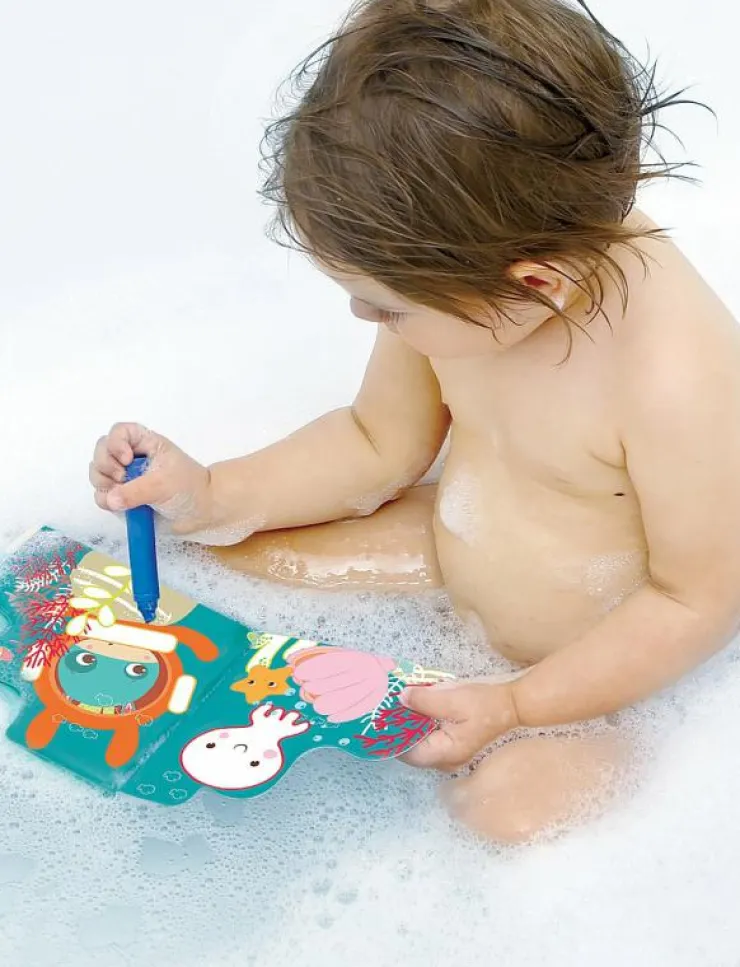 Ludi Bath Coloring Book - Badleksaker|Barn Bad- & Vattenleksaker