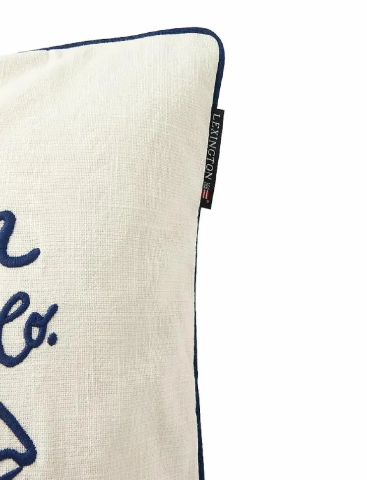 Lexington Home Kuddar & Filtar|Beach Life Organic Cotton Canvas Pillow Cover - Kuddfodral