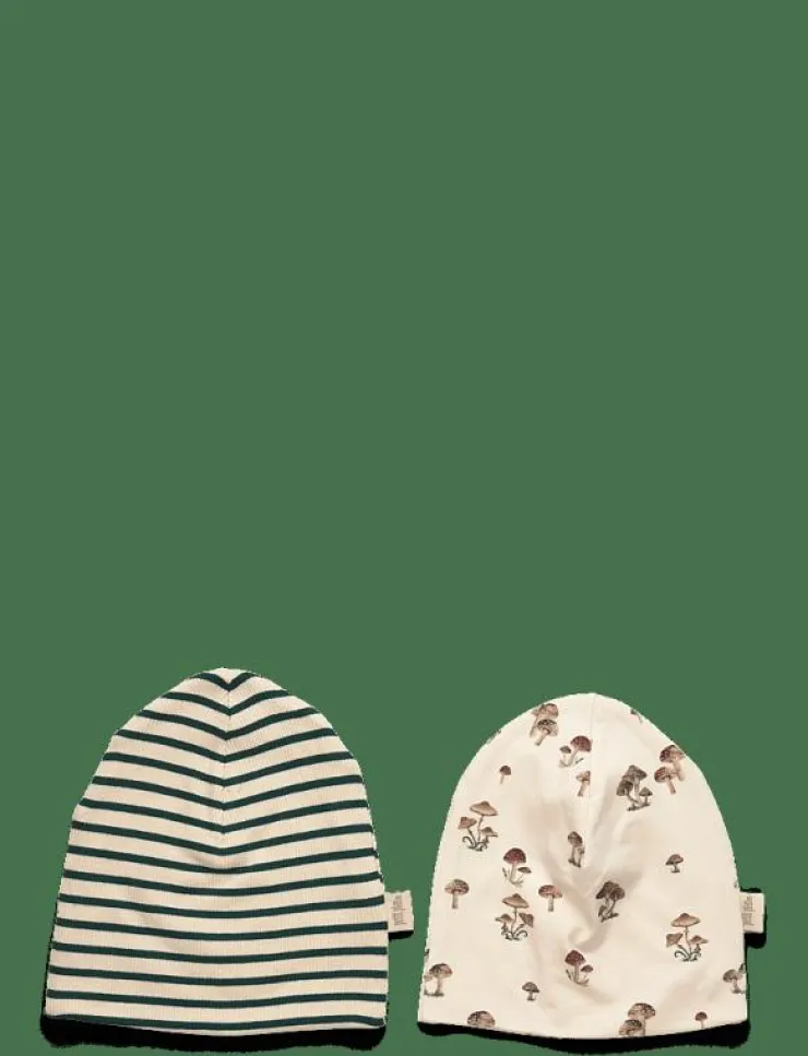 Barn Petit Piao Vinteraccessoarer|Beanie Hat 2 Pack - Babymössor