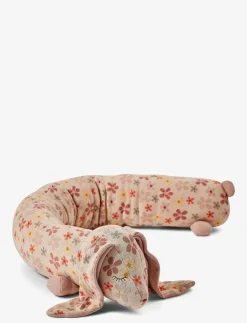 Barn Smallstuff Sova|Bed animal, rabbit with flowers, peach - Babysängar & Tillbehör