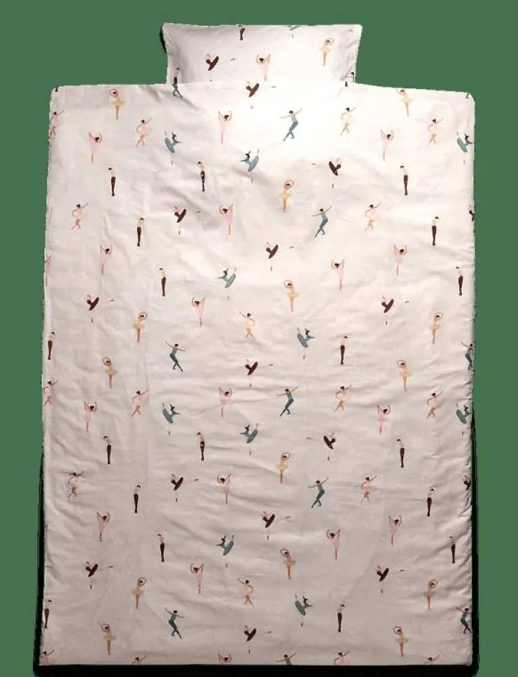 Barn BrandMac Sova|Sova|Bed linen "by mats" Dancing Ballet 100x140, 40x45 cm - Påslakanset