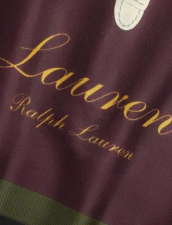 Kvinnor Lauren Ralph Lauren Sjalar & Halsdukar|Belting-Print Silk Square Scarf - Sjalar