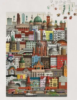 Martin Schwartz Berlin Jigsaw puzzle (1000 pieces) - Spel & pussel| Spel & Pussel