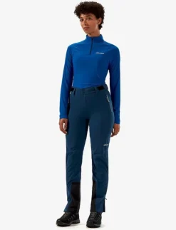 Kvinnor Berghaus Byxor|BG W RIDGE-ROAMER SOFTSHEL PNT - Friluftsbyxor