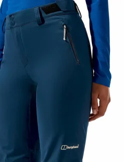 Kvinnor Berghaus Byxor|BG W RIDGE-ROAMER SOFTSHEL PNT - Friluftsbyxor
