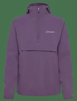 Kvinnor Berghaus Sweatshirts|Jackor|BG W WANDERMOOR WIND SMOCK - Huvtröjor
