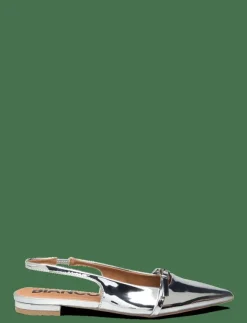 Kvinnor Bianco Slingbacks|BIABARI Pointy Flat Slingback Faux Leather - Platta slingbacks