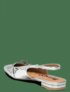 Kvinnor Bianco Slingbacks|BIABARI Pointy Flat Slingback Faux Leather - Platta slingbacks