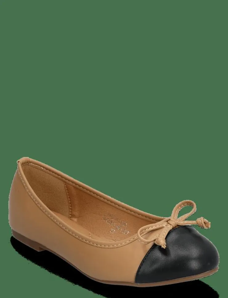 Kvinnor Bianco Ballerinaskor|BIACELINE Ballerina Toecap Faux Leather - Ballerinas