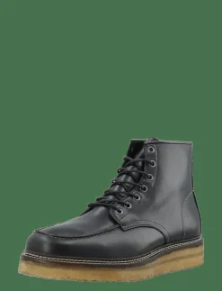 Bianco BIAJESPER Moc Toe Boot Waxed Leather - Kängor med snörning| Kängor
