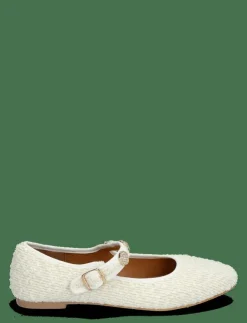 Bianco BIALILJA Trimmed Mary Jane Textile - Ballerinas|Kvinnor Ballerinaskor