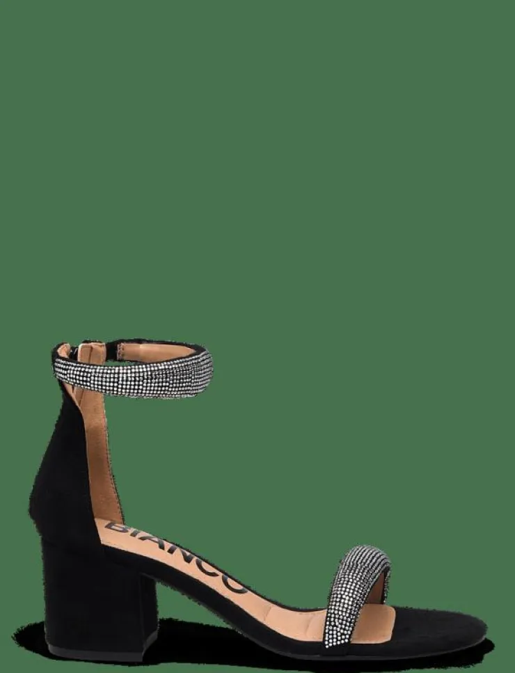 Bianco BIALISBON Sandal Rhinestone Faux Suede - Sandaler|Kvinnor Högklackade Skor