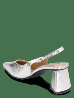 Kvinnor Bianco Slingbacks|Högklackade Skor|BIAMARALYN Slingback Metallic - Pumps
