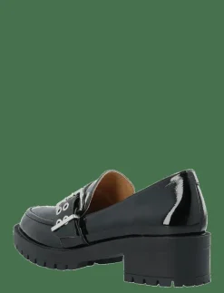 Kvinnor Bianco Högklackade Skor|BIAPEARL Buckle Loafer Faux Leather - Loafers med klack