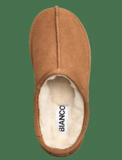 Kvinnor Bianco Mules & Slip-Ins|BIASNOW Slip In Shoe Suede - Platta mules