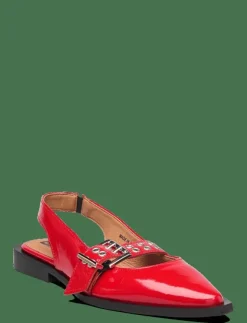 Bianco BIAVICTORIA Single Buckle Slingback Leather - Platta slingbacks|Kvinnor Slingbacks