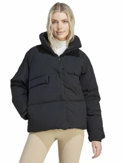 Kvinnor adidas Sportswear Jackor|Big Baffle Jacket - Dunjackor