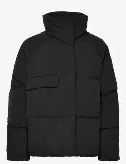 Kvinnor adidas Sportswear Jackor|Big Baffle Jacket - Dunjackor
