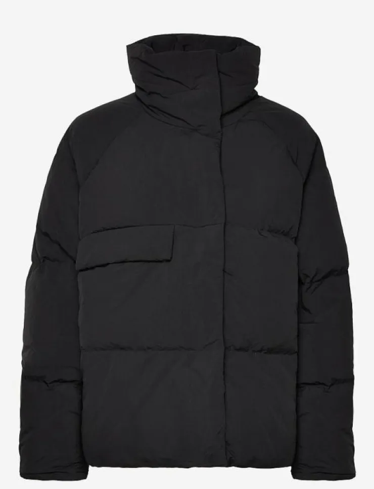 Kvinnor adidas Sportswear Jackor|Big Baffle Jacket - Dunjackor