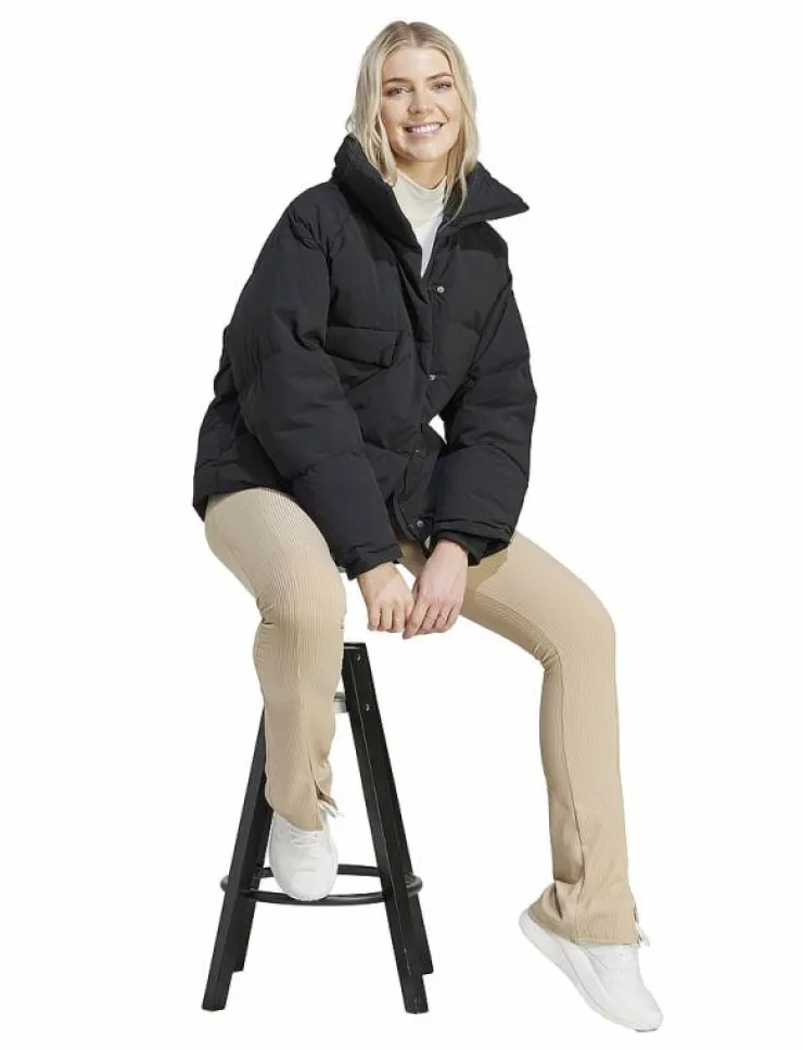 Kvinnor adidas Sportswear Jackor|Big Baffle Jacket - Dunjackor