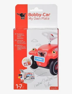 Barn BIG Leksaksfordon & Bilar|Bobby Car Accessories Number Plate - Leksaksfordon & Bil