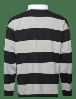 Polo Ralph Lauren Pikéer|Big Fit Striped Jersey Rugby Shirt - Långärmade pikéer
