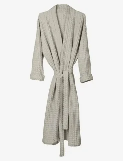 The Organic Company Big Waffle Bathrobe - Morgonrock|Kvinnor Morgonrockar|Morgonrockar