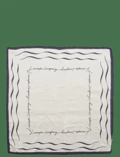 Lexington Clothing Big wave printed Silk Scarf - Sjalar|Kvinnor Sjalar & Halsdukar