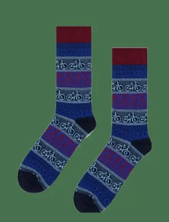 Kvinnor Happy Socks Strumpor|Strumpor|Bike Jaquard Sock - Sockor
