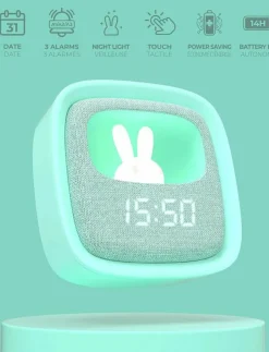 Barn Mobility On Board Inredning|Inredning|Billy Clock and light - Klocka
