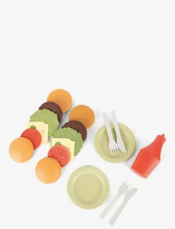 Barn Dantoy Leksakskök & Tillbehör|BIO BURGER SET - Leksaksmat & Leksakstårtor