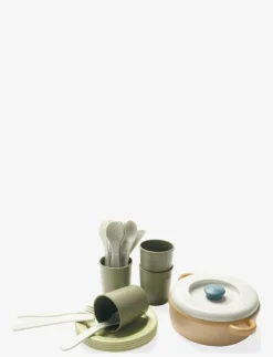 Dantoy BIO DINNER SET IN GIFT BOX - Tillbehör till leksakskök|Barn Leksakskök & Tillbehör