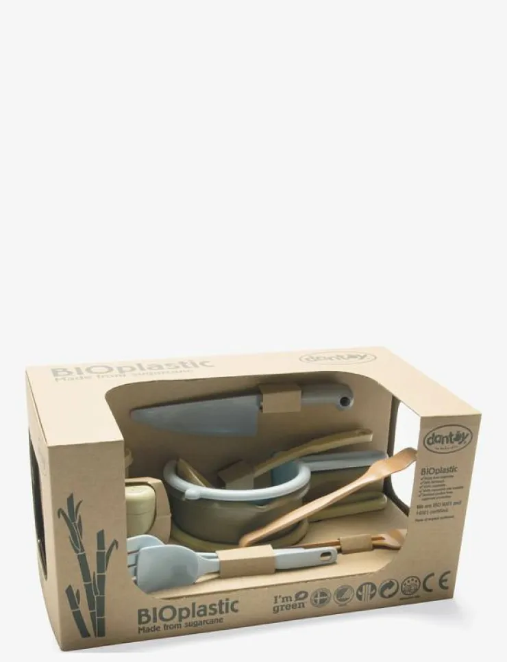 Barn Dantoy Leksakskök & Tillbehör|BIO KITCHEN SET IN GIFT BOX - Tillbehör till leksakskök