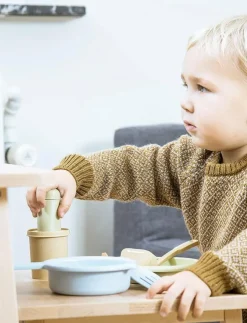 Barn Dantoy Leksakskök & Tillbehör|BIO KITCHEN SET IN GIFT BOX - Tillbehör till leksakskök