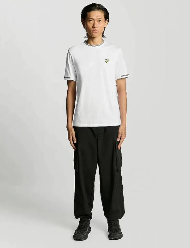 Lyle & Scott Birdseye Half Tipped T-Shirt - Kortärmad t-shirt| T-Shirts