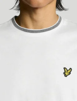 Lyle & Scott Birdseye Half Tipped T-Shirt - Kortärmad t-shirt| T-Shirts