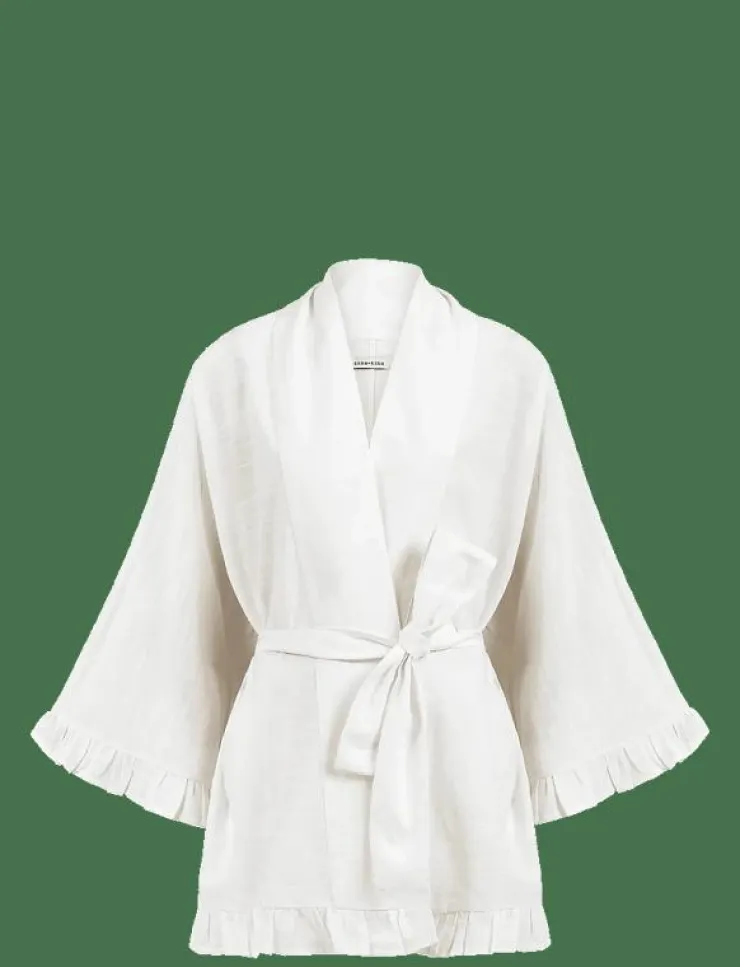 Kvinnor Anna + Nina Kimonos|Black Swan Kimono - Kimonos