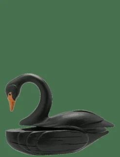 Anna + Nina Dekorationsdetaljer|Swan Trinket Box - Träfigurer