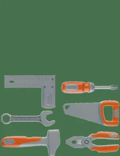 Barn Smoby Rollspel|&Decker Tool Box + 6 TooLS - Leksaksverktyg