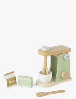 Dantoy BLENDER WOOD IN GIFT BOX 4 PARTS - Tillbehör till leksakskök|Barn Leksakskök & Tillbehör