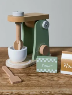 Dantoy BLENDER WOOD IN GIFT BOX 4 PARTS - Tillbehör till leksakskök|Barn Leksakskök & Tillbehör